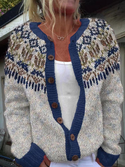 Hailey | Cardigan en laine islandaise vintage