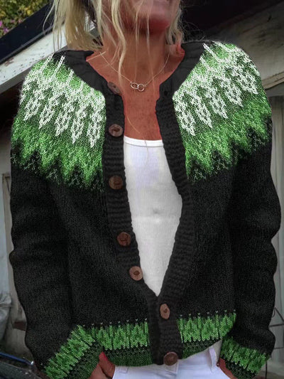 Sadie | Cardigan en laine islandaise vintage