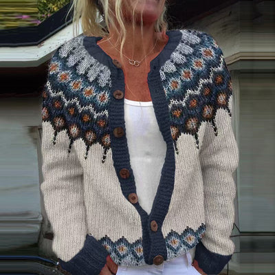 Kylie | Cardigan en laine islandaise vintage