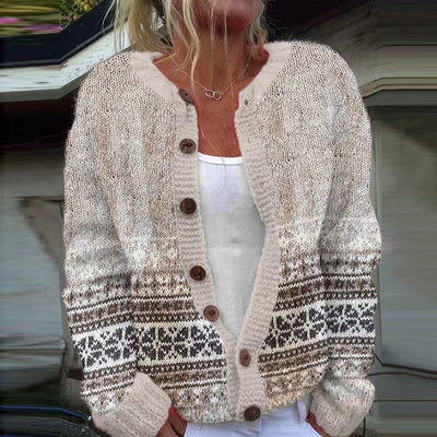 Amira | Cardigan en laine islandaise vintage
