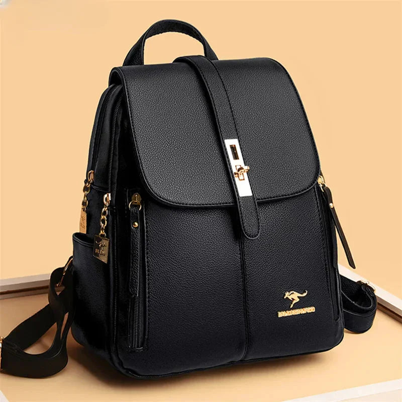 Alisa | Leather Backpack