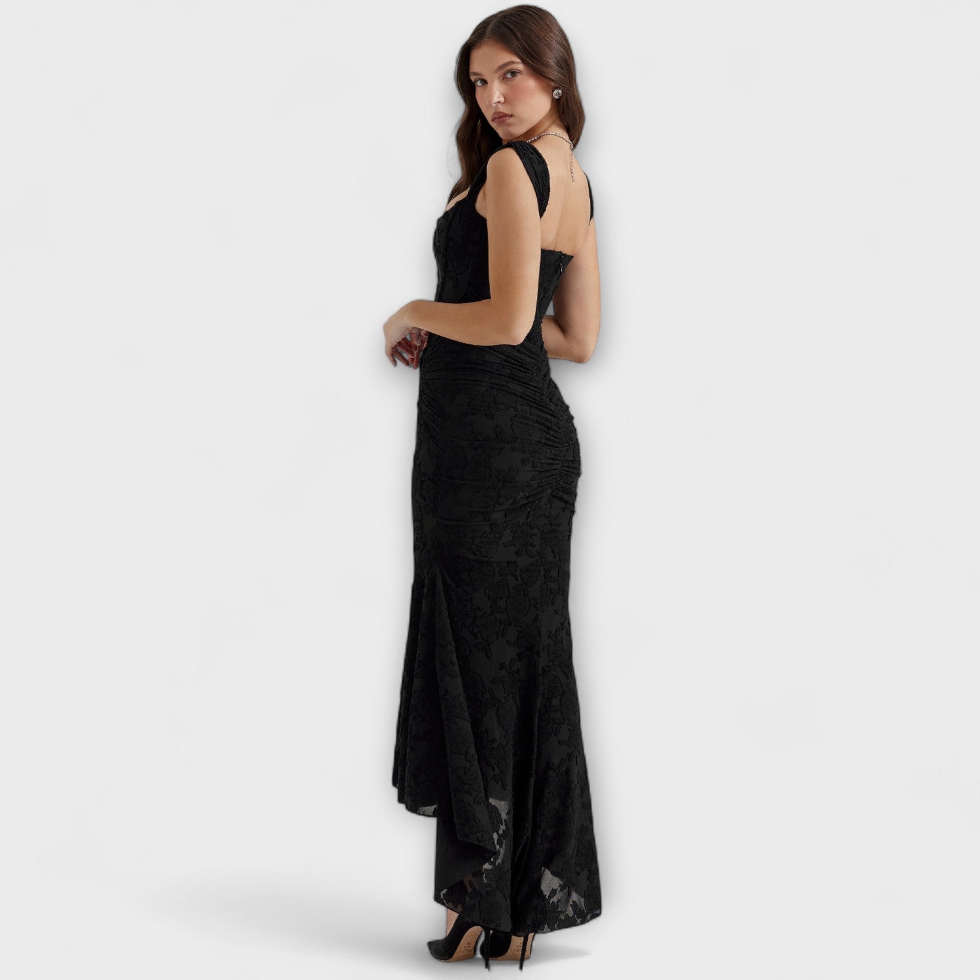 Renske - Long Dress with Elegant and Refined Corset