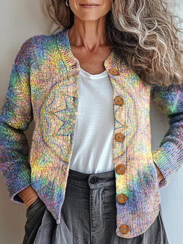 Cardigan Luna Chic Soft Pastel Arc-en-ciel