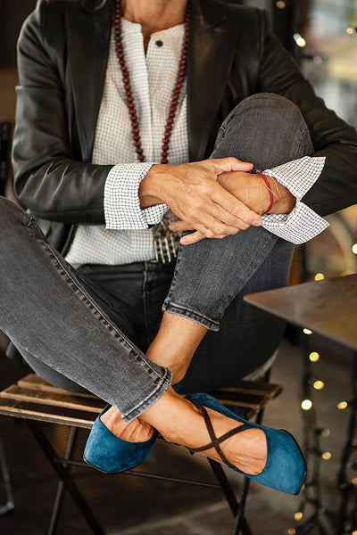 Ambre | Talons mi-hauts élégants à bride