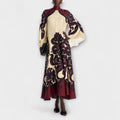 Lucy - Breathtaking Grenadilla Print Maxi Dress for Effortless Elegance