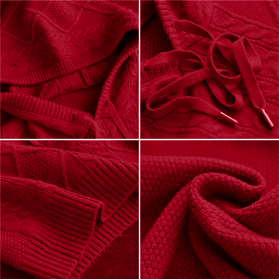 Leonie | Pull à capuche jacquard