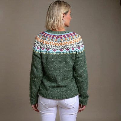 Alice | Cardigan en Laine Vintage Islandais