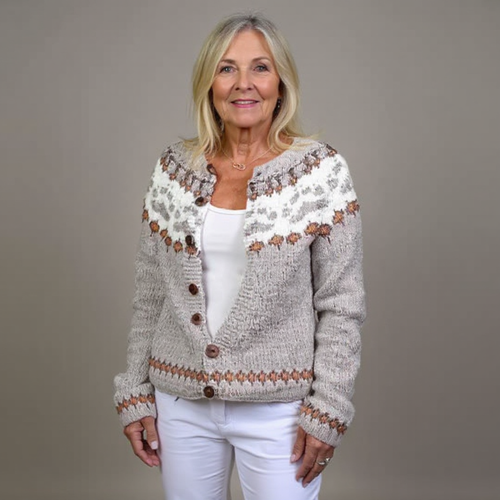 Emery | Cardigan vintage en laine islandaise