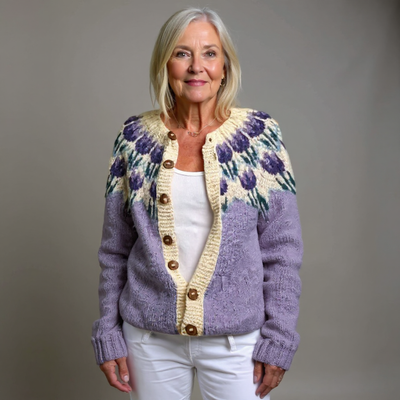 Josephine | Cardigan en laine islandaise vintage
