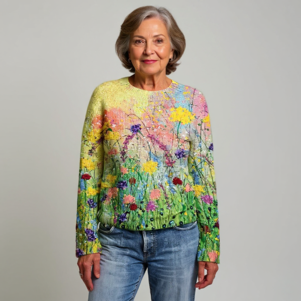 Francescaa - Handcrafted Wool Sweater