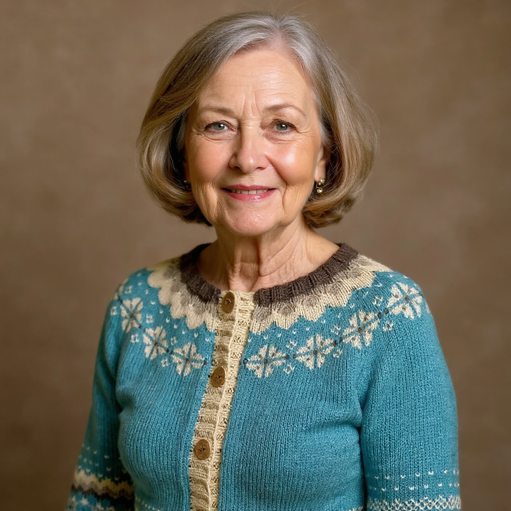 Allaira | Cardigan en laine islandaise vintage