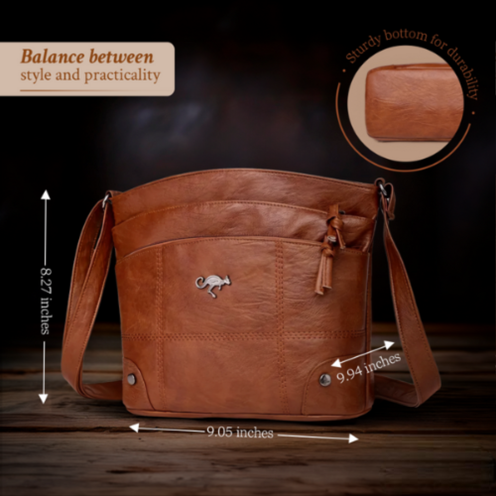 Judith | Signature Elegance Leather Handbag